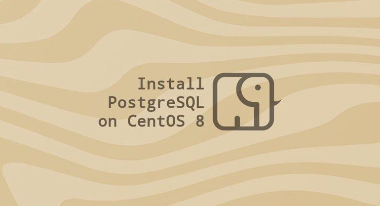 PostgreSQL را روی CentOS 8 نصب کنید