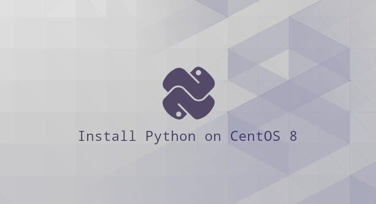 پایتون را نصب کنید CentOS 8