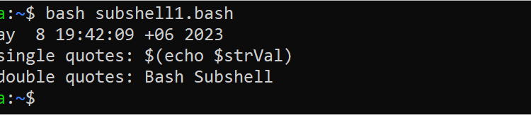 زیر پوسته های Bash
