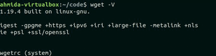 چگونه حل کنیمbash مشکل دستور wget پیدا نشد
