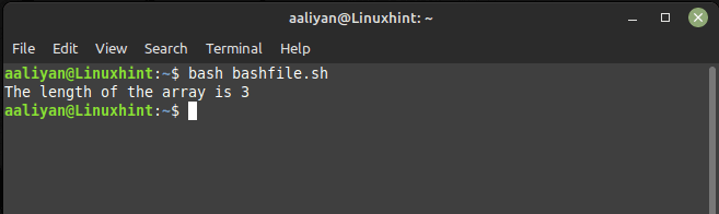 چگونه طول یک آرایه را در Shell Script پیدا کنیم
