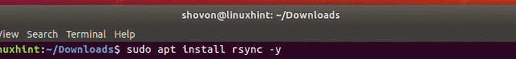 نحوه استفاده از دستور rsync برای کپی کردن فایل ها on اوبونتو
