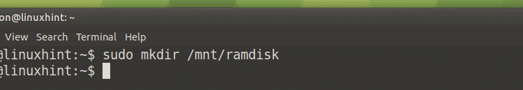 نحوه ایجاد و استفاده از Ramdisk on اوبونتو 18.04
