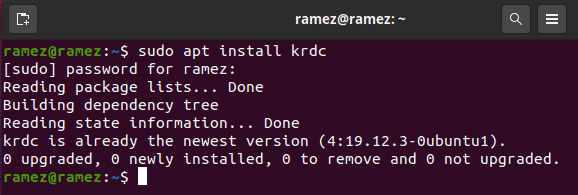 نحوه نصب و استفاده از KRDC در اوبونتو 20.04
