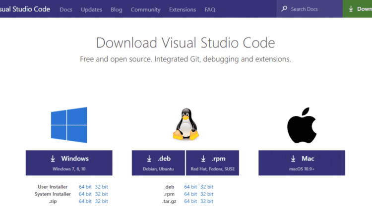 نصب Visual Studio Code on  اوبونتو
