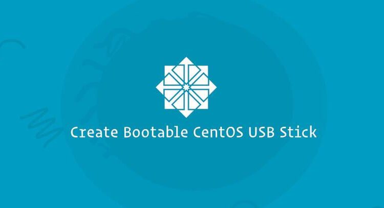 Bootable ایجاد کنید CentOS USB Stick