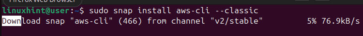 نحوه نصب AWS CLI on اوبونتو 24.04
