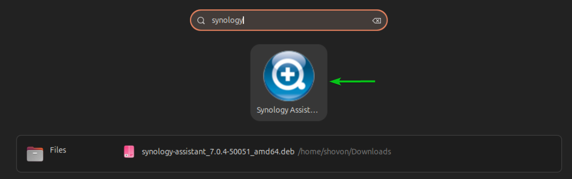 روش نصب اپلیکیشن Synology Assistant روی اوبونتو 24.04 LTS