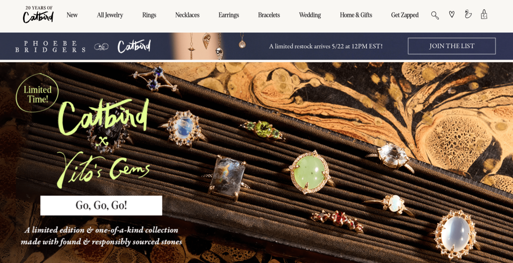 فروشگاه رسمی Catbird homepage