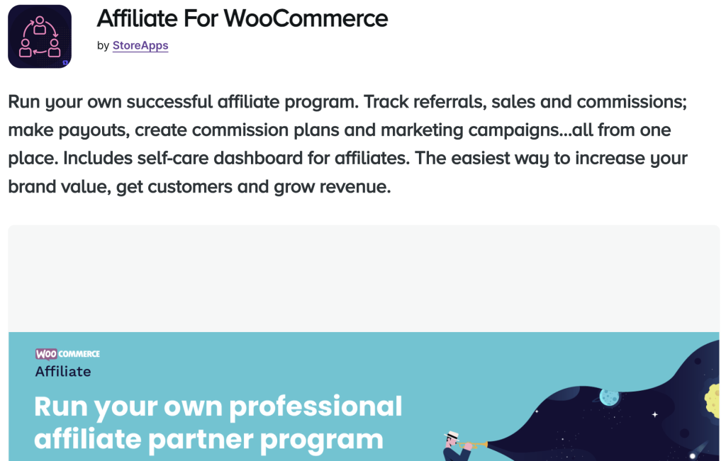 افزونه Affiliate For WooCommerce on woocommerce.com