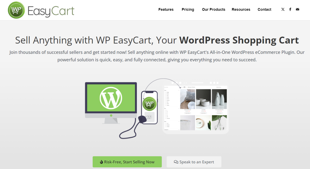 خانه WP EasyCart page