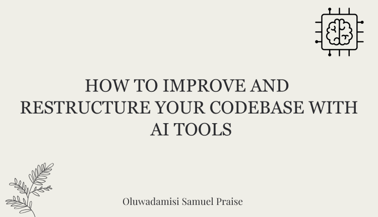 How to Revive and Restructure Codebase with AI