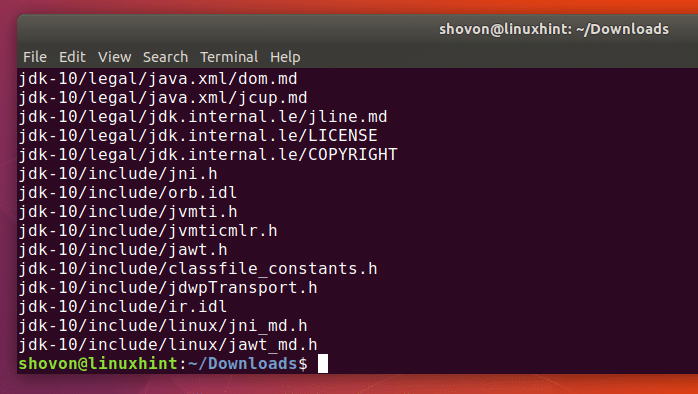 Oracle JDK 10 را نصب کنید روی اوبونتو 18.04 LTS