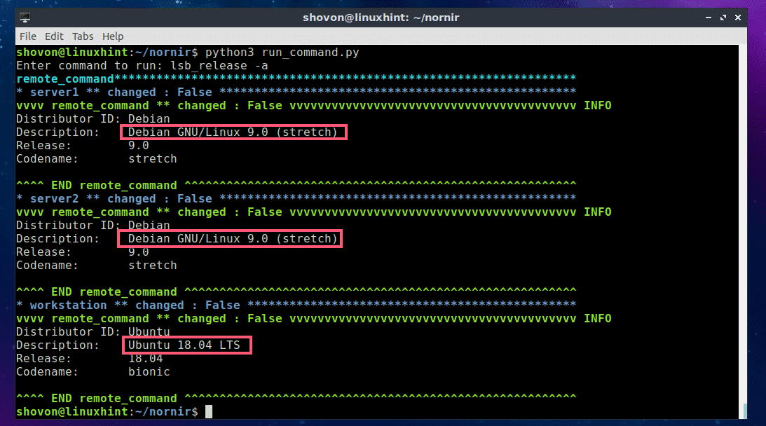 کتابخانه nornir Python را نصب کنید روی اوبنوتو