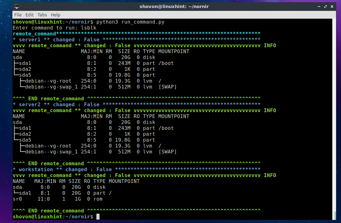 کتابخانه nornir Python را نصب کنید روی اوبنوتو