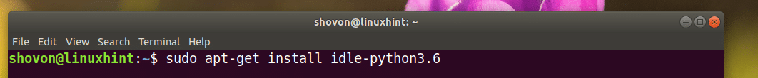 Python3 و IDLE را نصب کنید روی اوبونتو 18.04