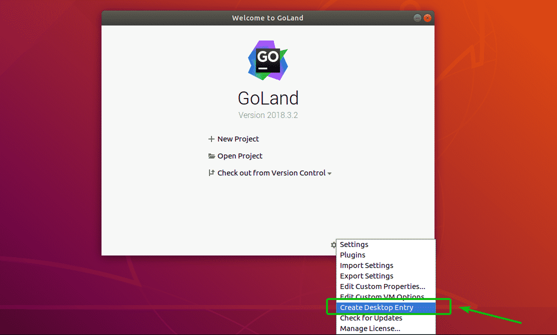 Jetbrains goland go ide را نصب کنید روی اوبونتو