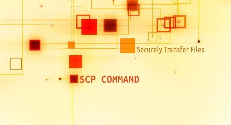 برای انتقال ایمن فایل ها از دستور SCP استفاده کنید