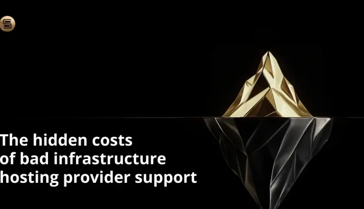 هزینه های پنهان پشتیبانی از ارائه دهنده هاست زیرساخت بد
